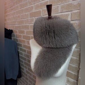 Saga Fox Fur Scarf